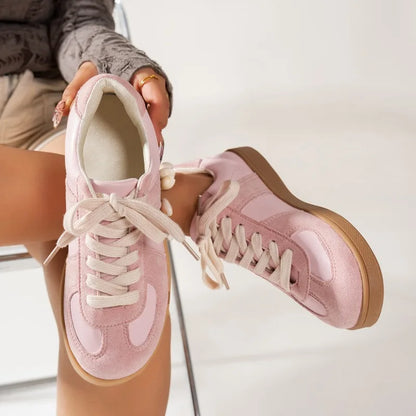 Retro Chic Slip On Women's Flat Shoes - OutfitLondon