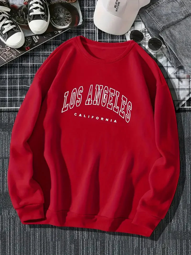 Comfy Unisex Graphic Crew Neck Winter Sweatshirt