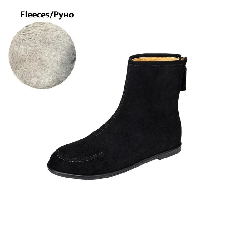 Premium Leather Ankle Boots for Men
