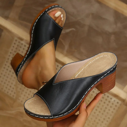 Elegant Ankle Strap Sandals
