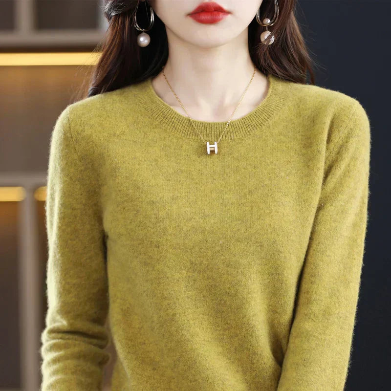 Soft Plush Cashmere Winter Pullover Sweater - OutfitLondon