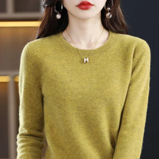 Soft Plush Cashmere Winter Pullover Sweater - OutfitLondon