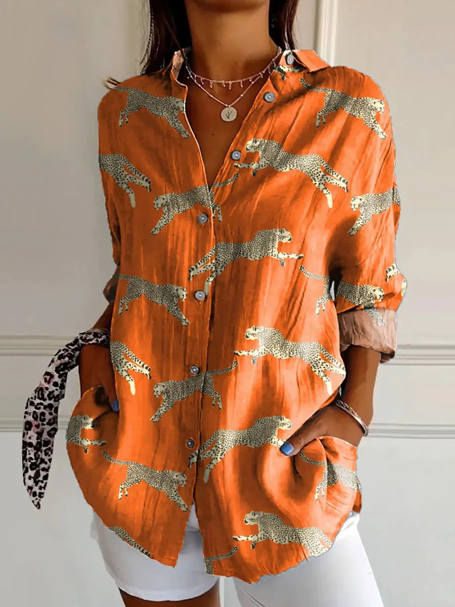 Pretty Floral Ladies Casual Top