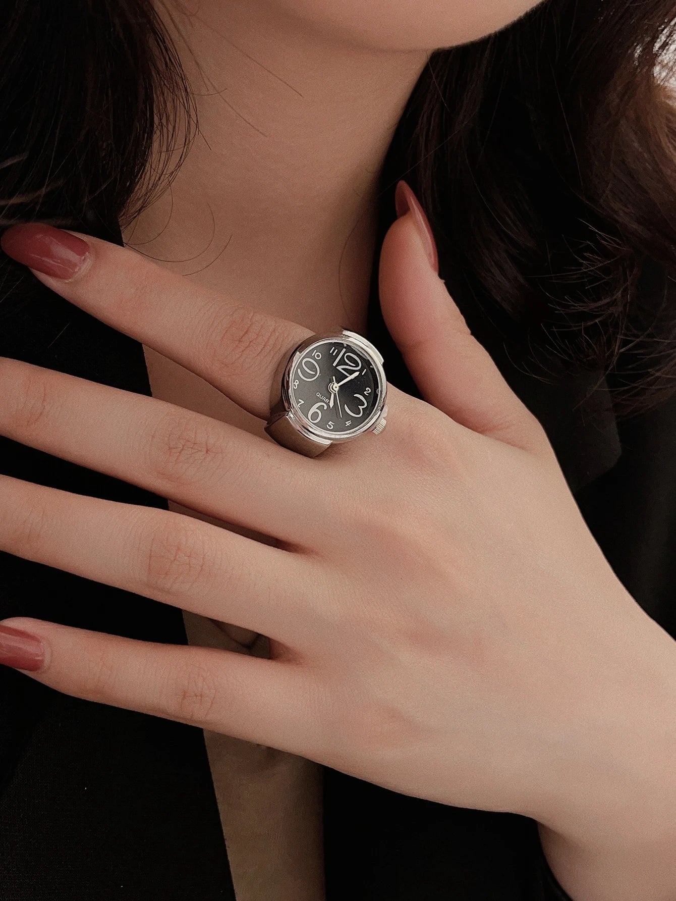 Timeless Charm Ring Watch becomes: Women's Ring Watch Classic Charm - OutfitLondon