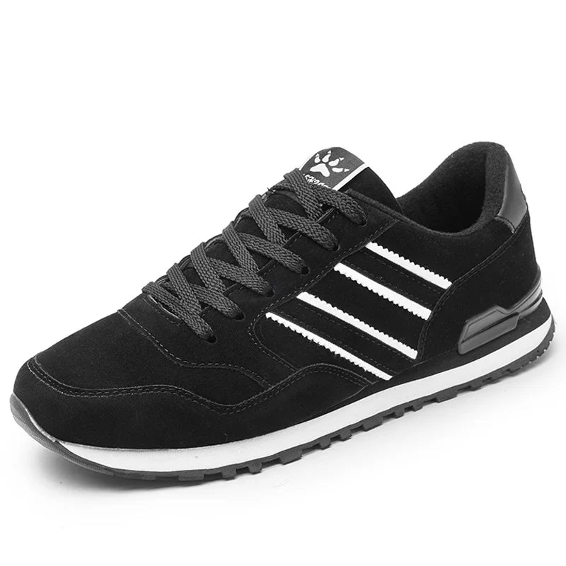 Comfy Daily Grey Running Shoes - OutfitLondon