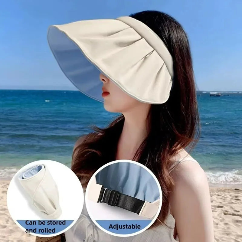 Foldable Wide Brim Sun Safe Hat