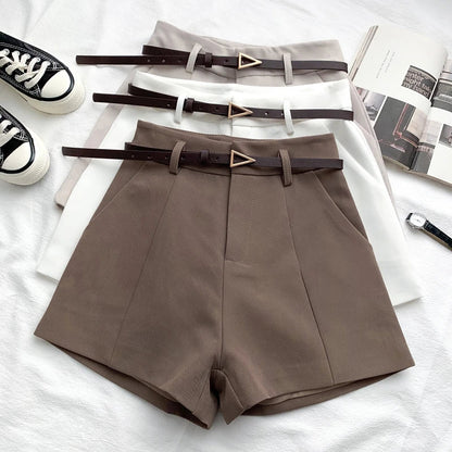 Fashionable High Waist Women's Shorts - OutfitLondon