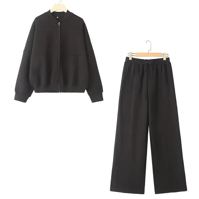 Relaxed Fit Women's Sweater and Pant Set
