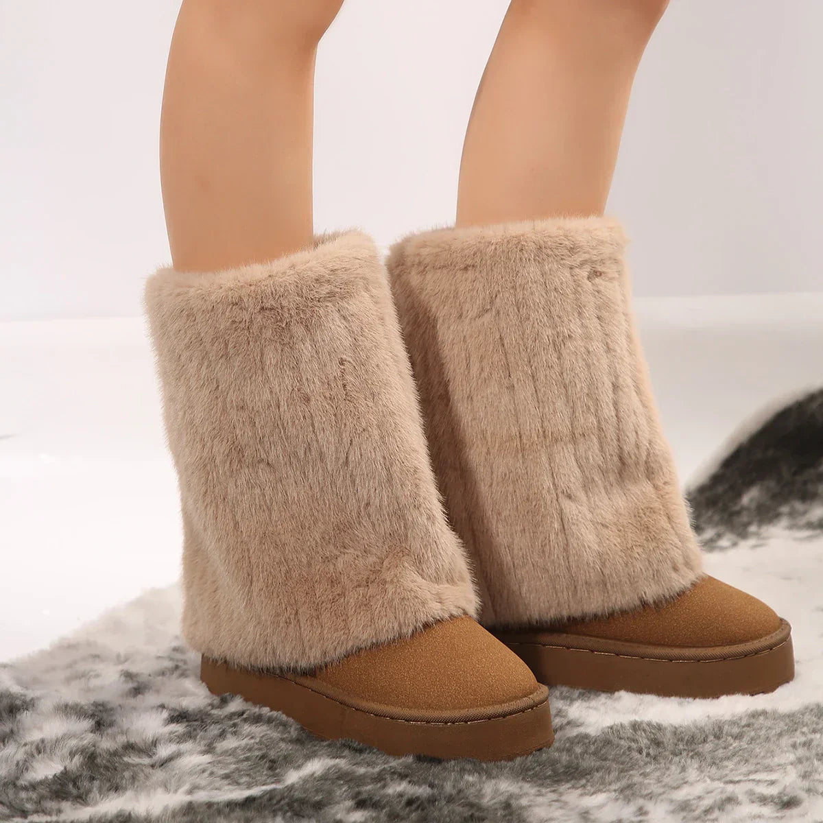 Luxury Sheepskin Winter Boots