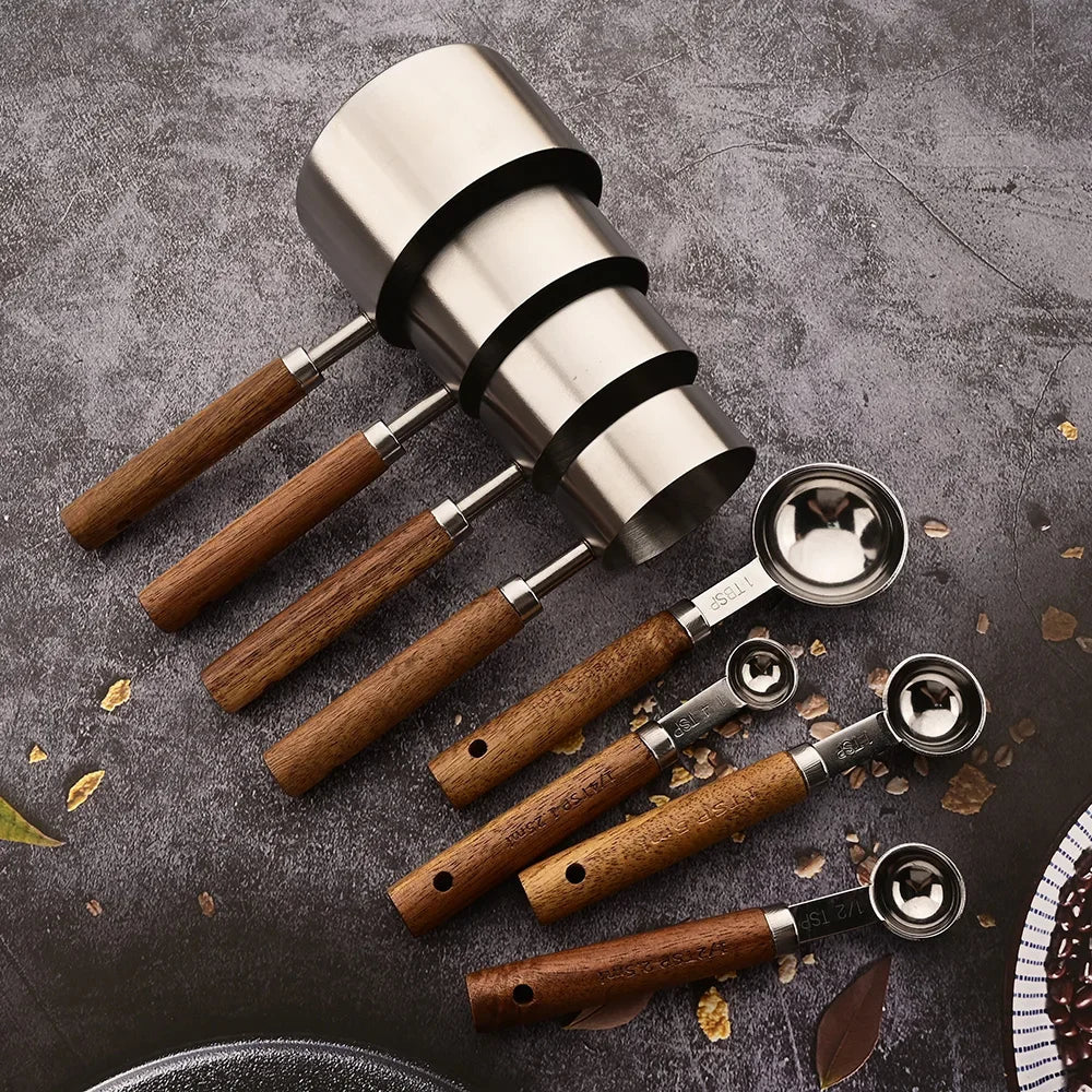 Timberware Measuring Cup Set Stainless Steel