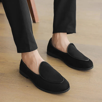 Luxurious Suede Slip On Shoes