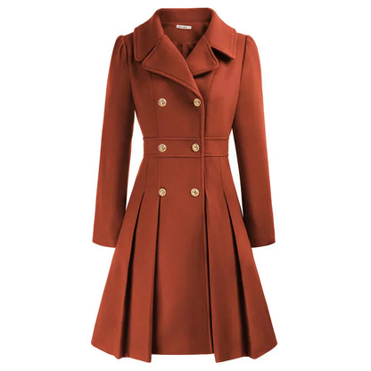 Classic Women's Wool Peacoat