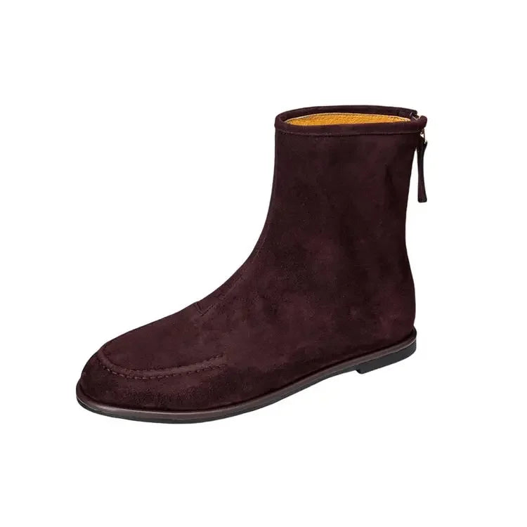 Premium Leather Ankle Boots for Men