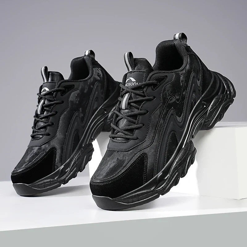 Authentic Black Leather Shoes - OutfitLondon