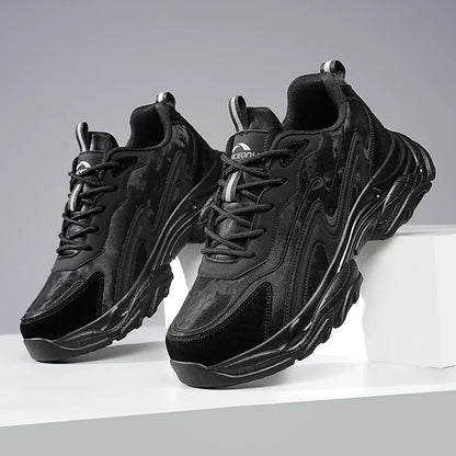 Authentic Black Leather Shoes - OutfitLondon
