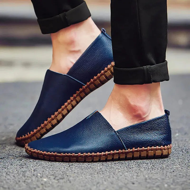 Luxury Leather Loafers - Premium Italian Style Shoes