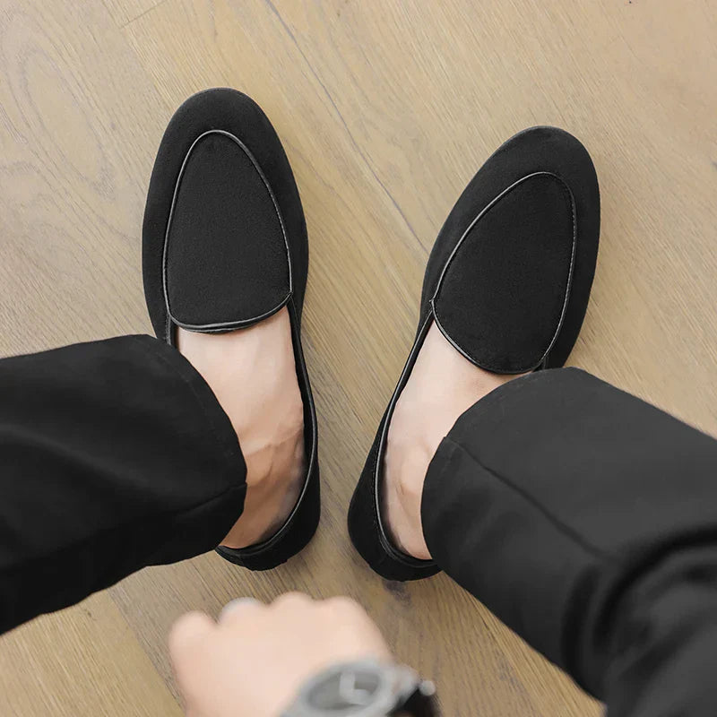 Luxurious Suede Slip On Shoes