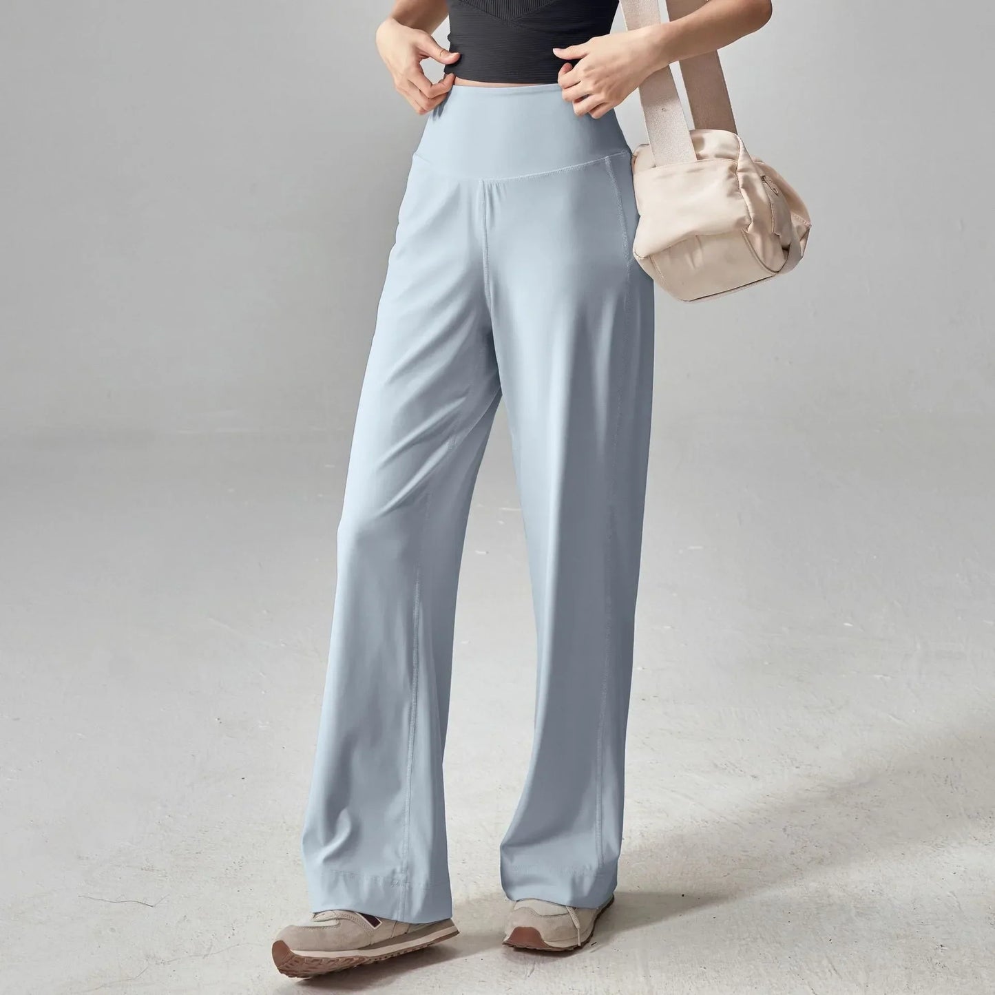 Soft Stretchy Sweatpants with Side Pockets