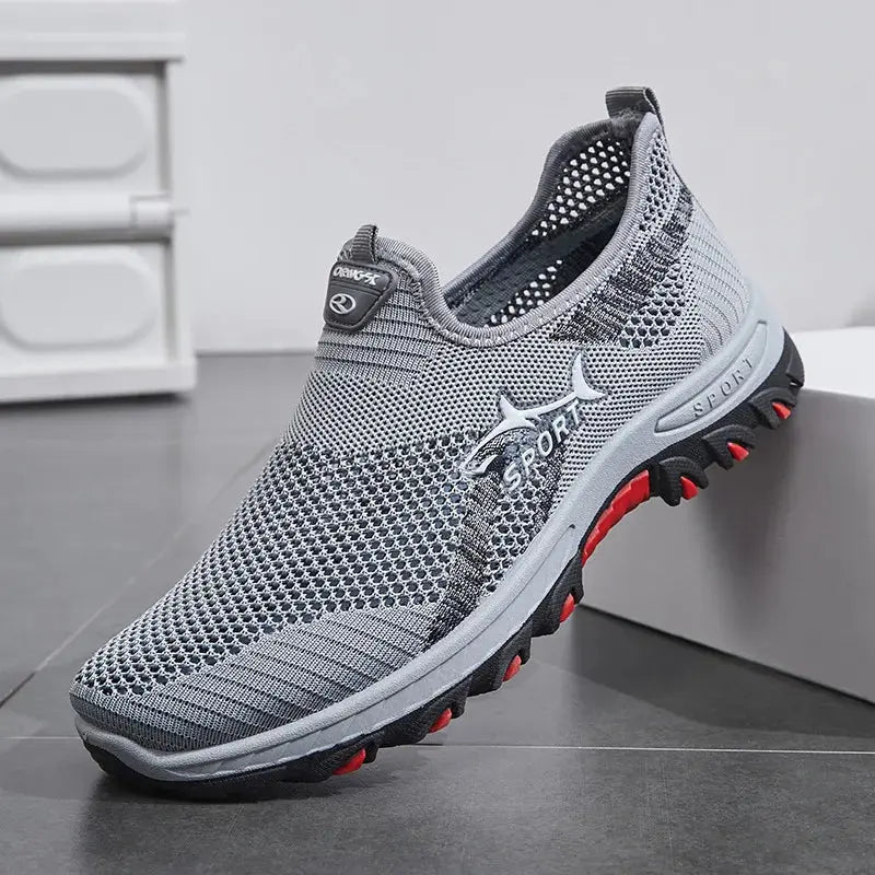Men's Ventilated Air Sneakers – Comfort Summer Run Shoes - OutfitLondon