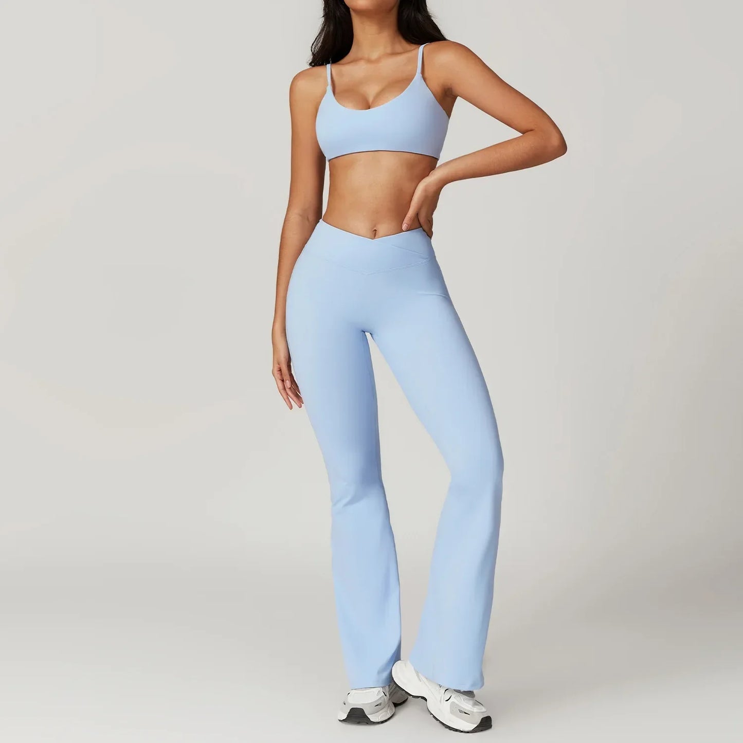 Soft Yoga Set - Sports Bra and Leggings