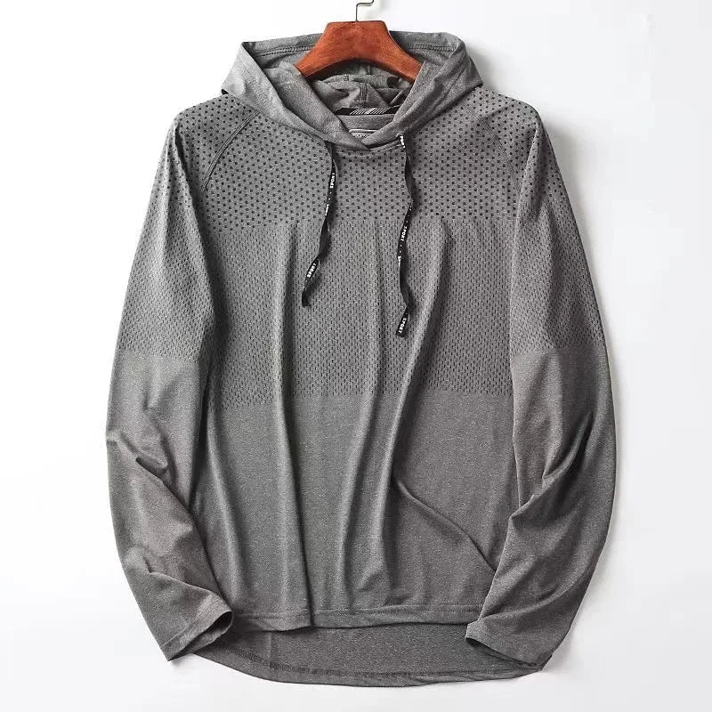 Men's Performance Hoodie Breathable Moisture Wicking Athletic Wear