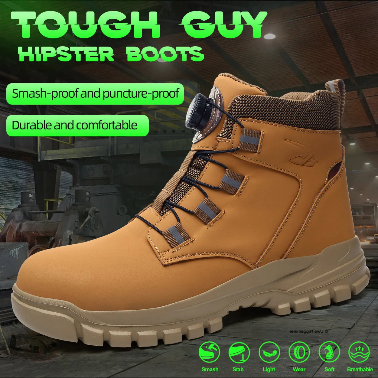 Durable Insulated Work Safety Boots