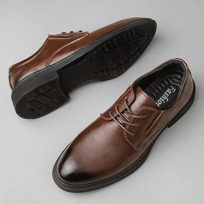 Real Leather Smart Dress Shoes