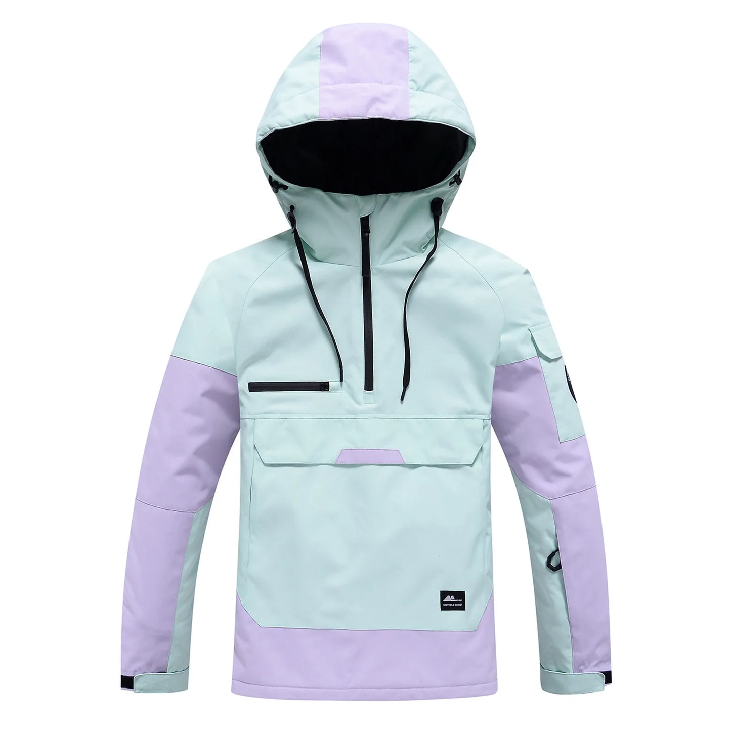 Warm Waterproof Unisex Ski Coat with Hood