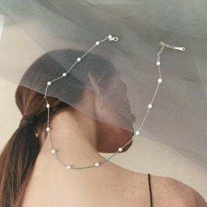 Delicate Multi-Layer Gold Silver Heart Necklace