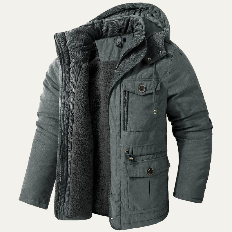 Classic Double Breasted Wool Peacoat