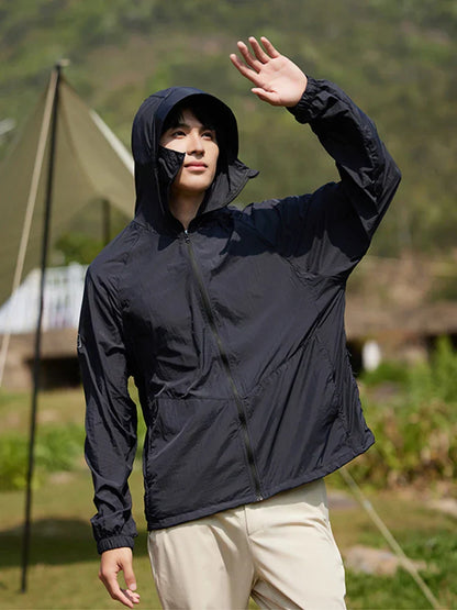 Men's Slim Fit Windbreaker Jacket - OutfitLondon
