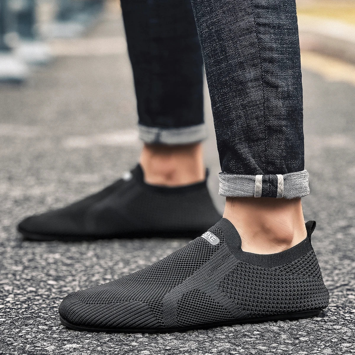 Breathable Mesh Slip On Shoes