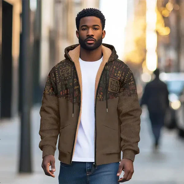 Stylish Printed Mens Jacket - OutfitLondon