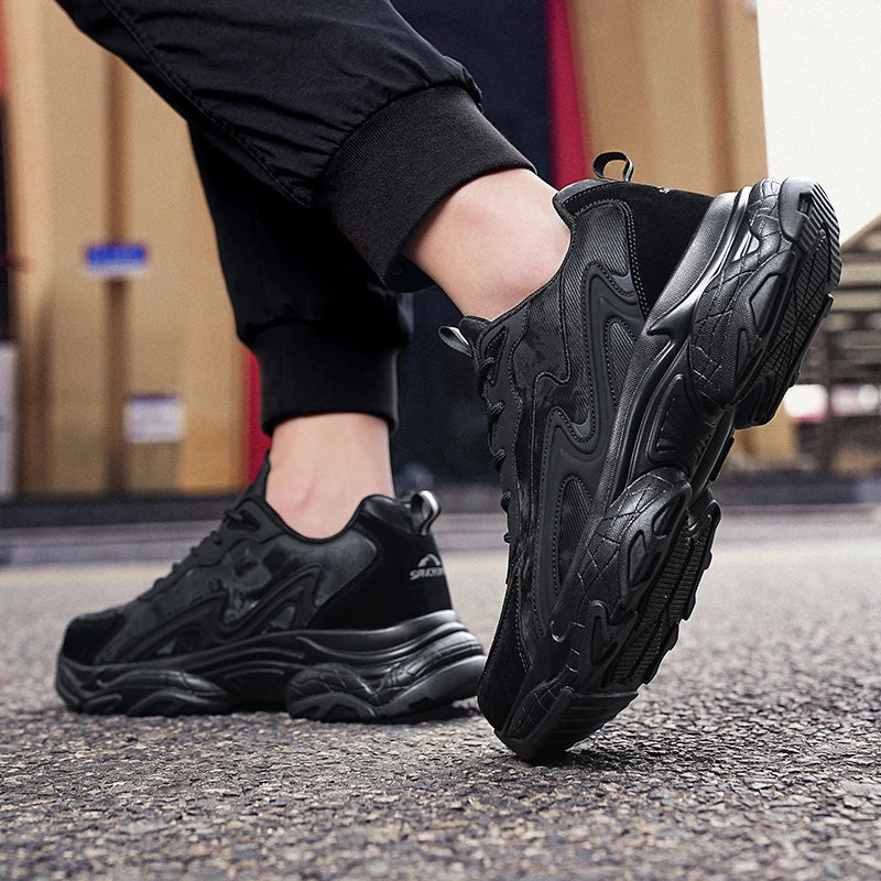 Authentic Black Leather Shoes
