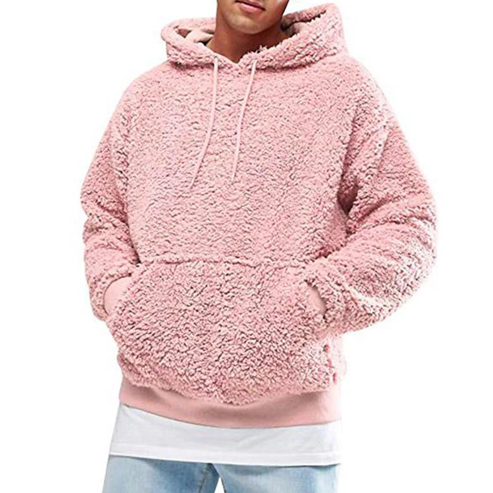 Cozy Fleece Men's Hoodie Sweatshirt - OutfitLondon