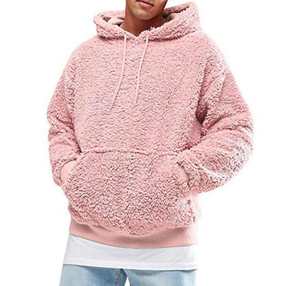 Cozy Fleece Men's Hoodie Sweatshirt - OutfitLondon