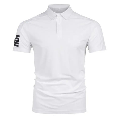 Comfortable Mens Short Sleeve Golf Polo Shirt