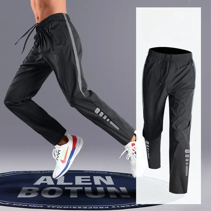 Moisture Wicking Sports Mens Fit Straight Leg Pants