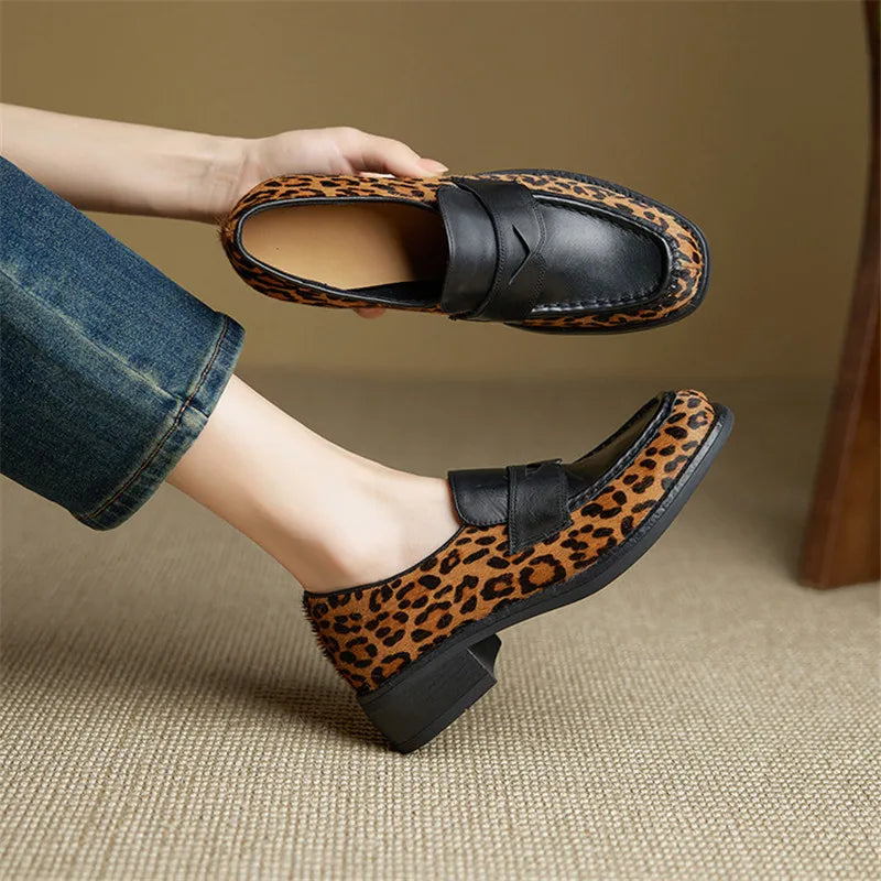 Classic Tan Loafers Shoes - OutfitLondon