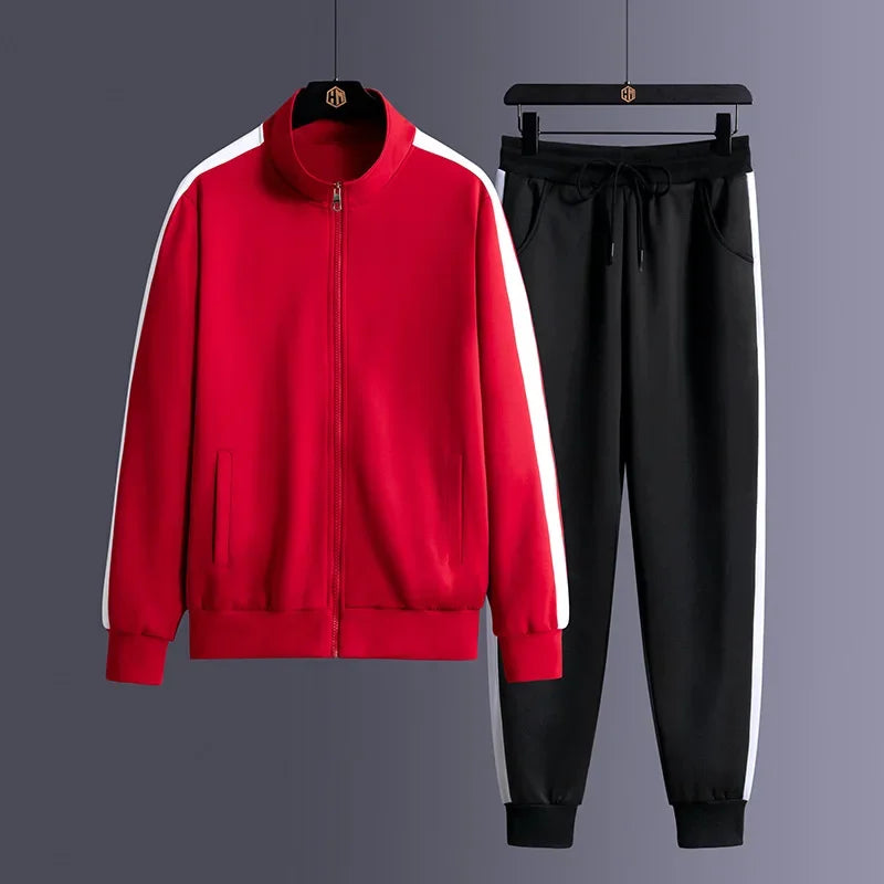 Stylish Mens Striped Sportswear Set