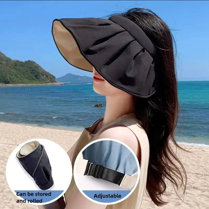 Foldable Wide Brim Sun Safe Hat
