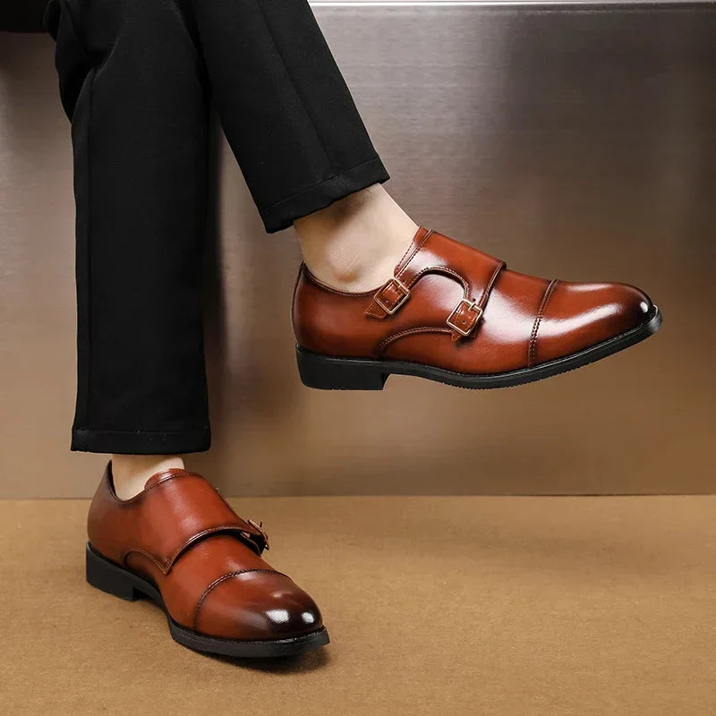 Classic Buckle Dress Shoes