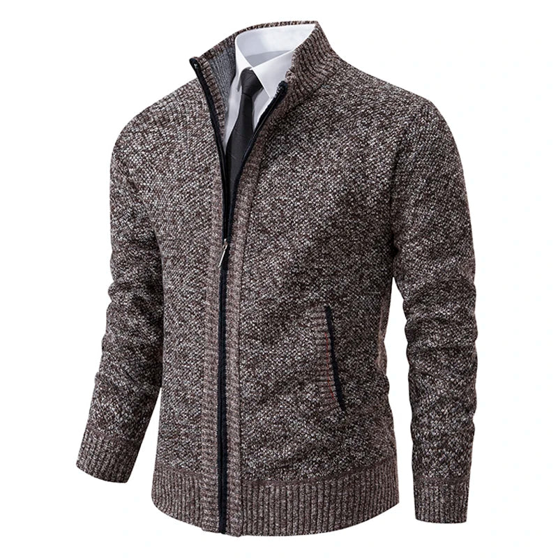 Cozy Mens Full Zip Fleece Coat