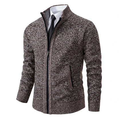 Cozy Mens Full Zip Fleece Coat