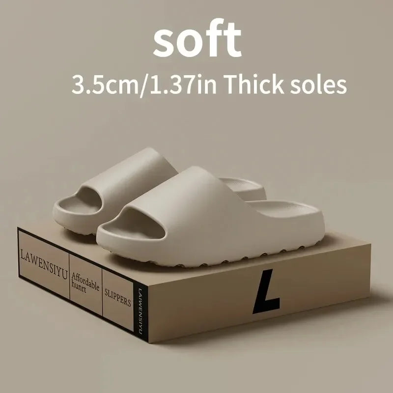 Plush Beach Sandals Extra Cushion Support