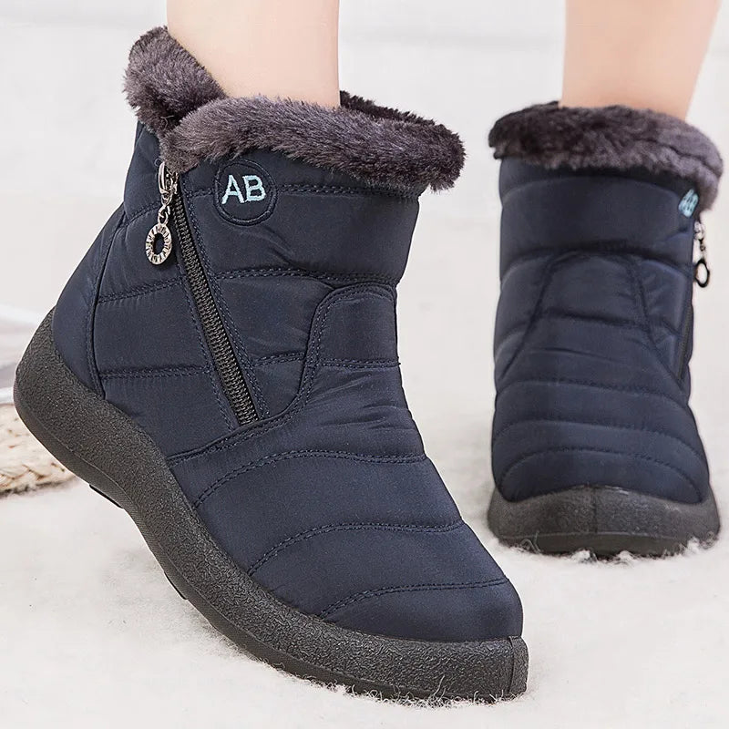 Warm Women's Winter Ankle Boots