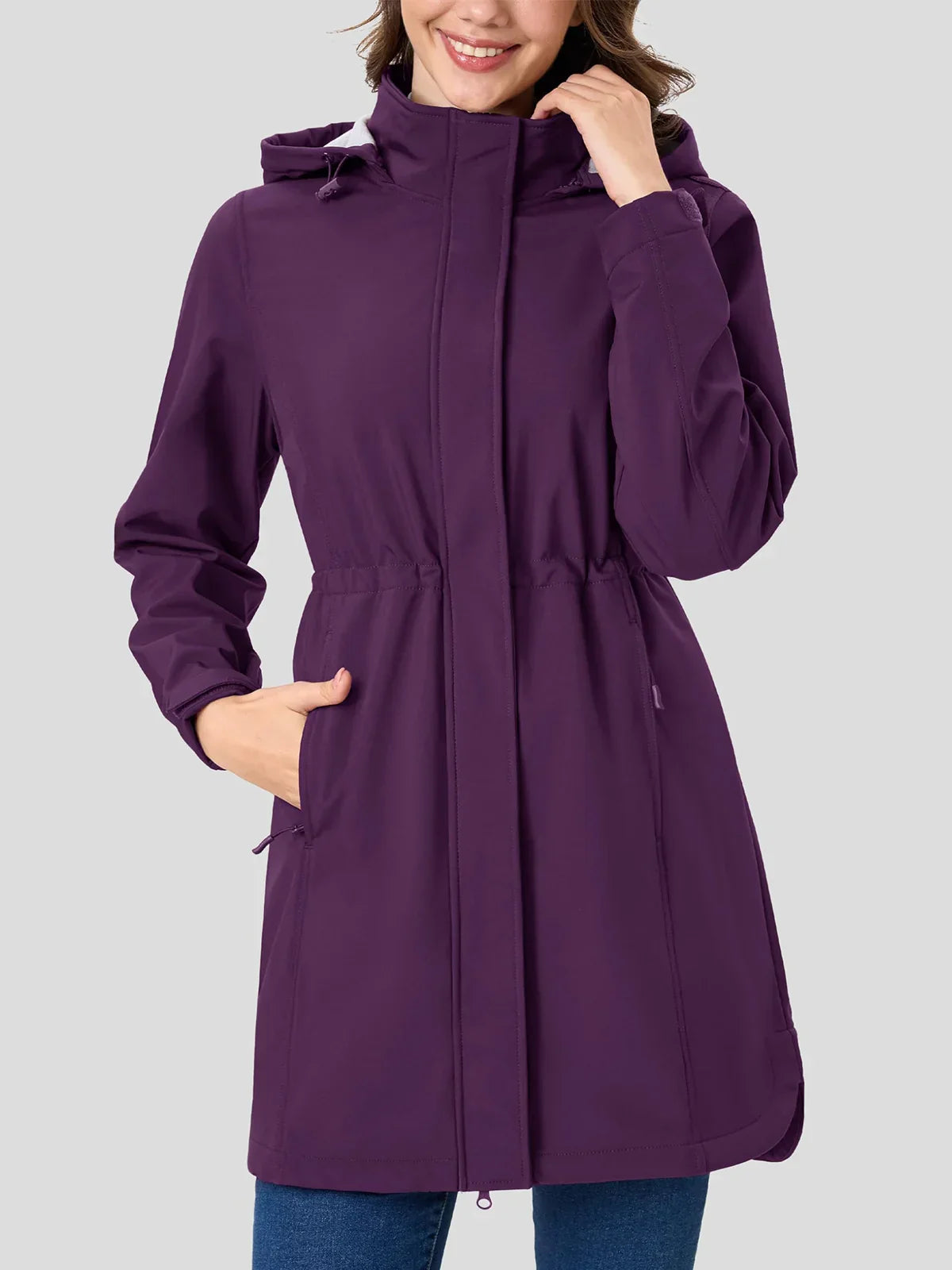 Waterproof Windproof Women's Parka Coat