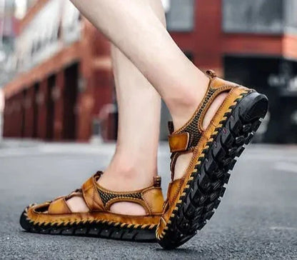 Authentic Italian Leather Flip Flops
