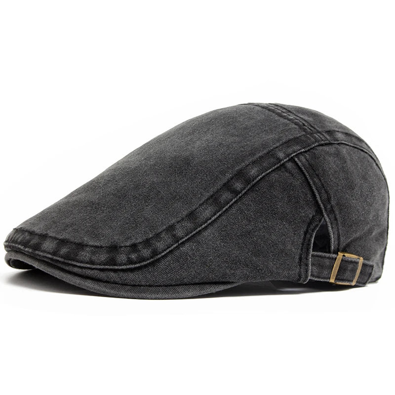 Comfortable Fitted Beret Hat - Stretch Fit Cap