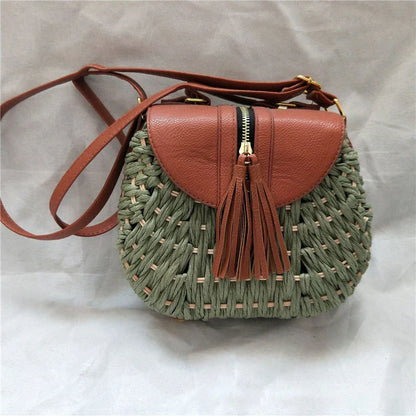 Small Stylish Woven Tote Bag